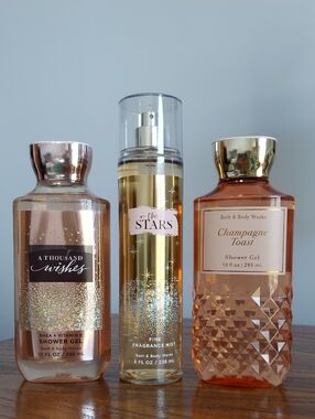 *🆕 Bath & Body Works Shower Gel and Mist, 3 Pc Luxurious Set, NEW